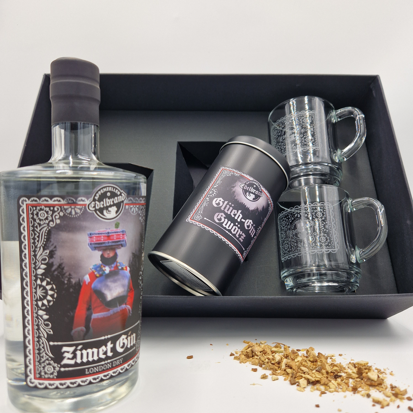 
                  
                    Glühgin Set - Zimet Gin (London Dry) 50cl
                  
                